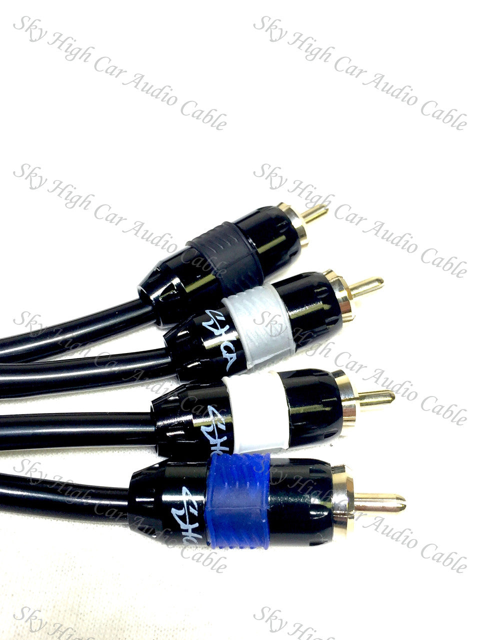 Sky High Car Audio - 4 Kanaals Premium RCA