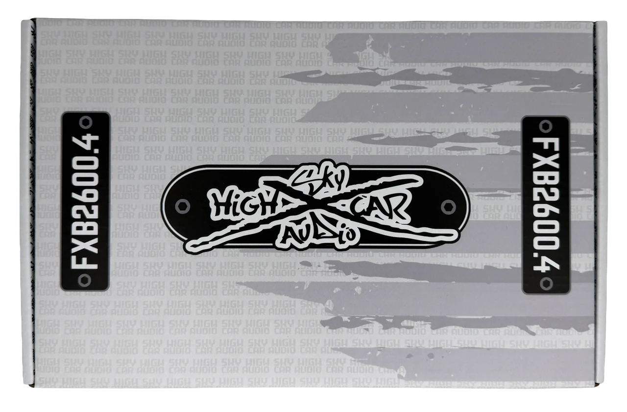 Sky High Car Audio - FXB 2600.4