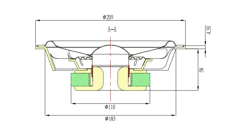 Stereo Integrity TM8 - Midbass Set