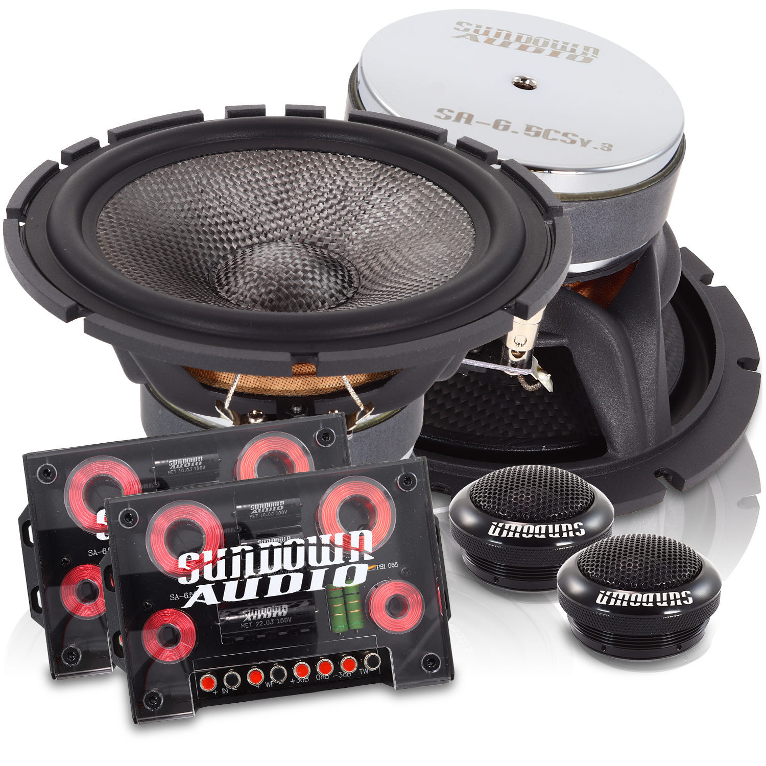 Sundown Audio SA-6.5CS V.3 - 16,5 CM 2-Weg Componentenset
