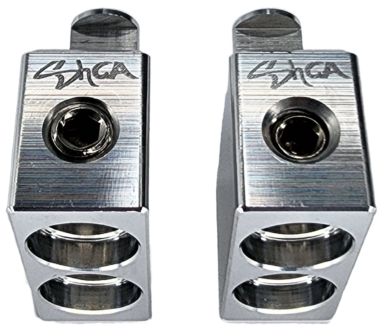 Sky High Car Audio - Dual 1/0 to 1/0 Amplifier Input Reducers Set