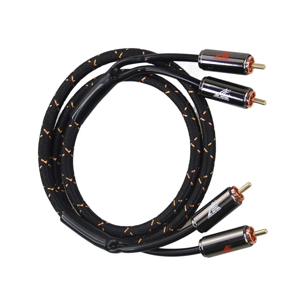 Crescendo Audio - ChorusConnects Audiophile Grade 2 Kanaals RCA