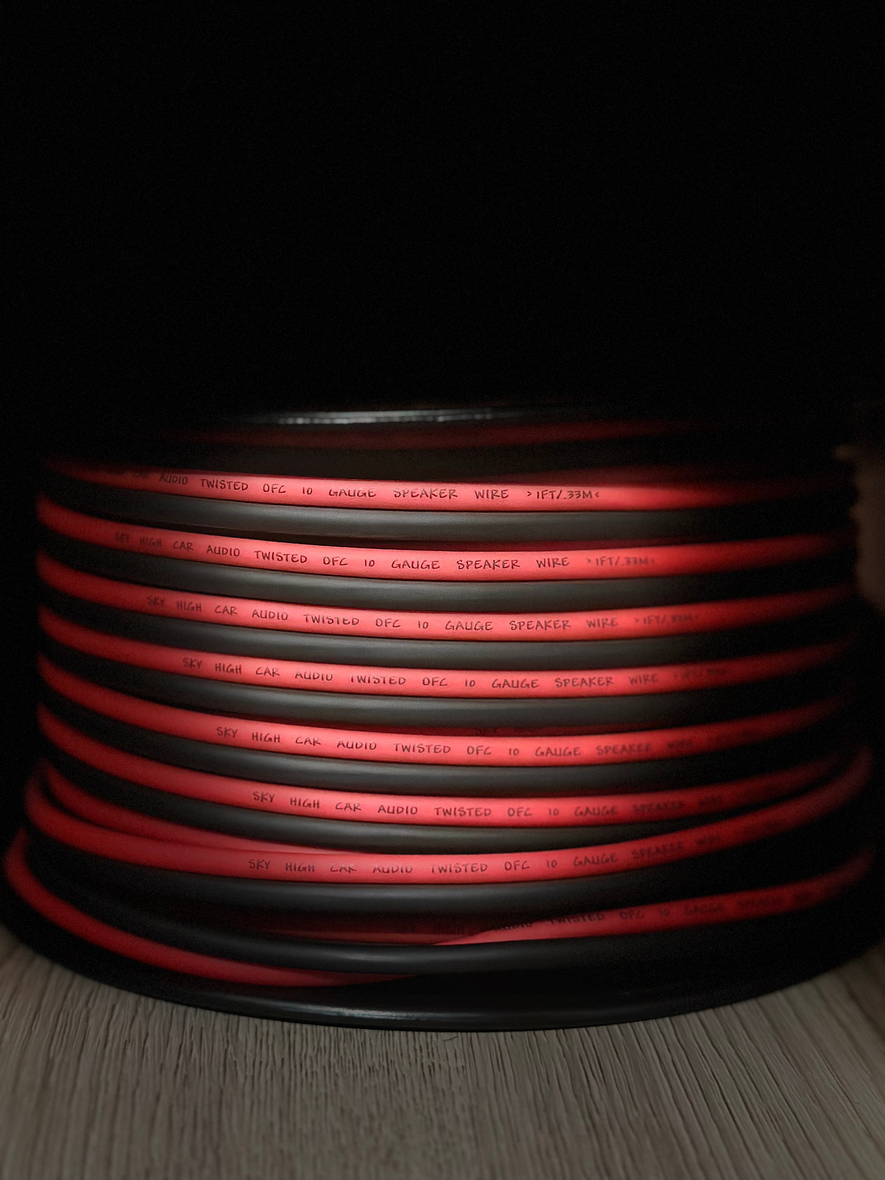 Sky High Car Audio - OFC Speakerkabel 6mm²