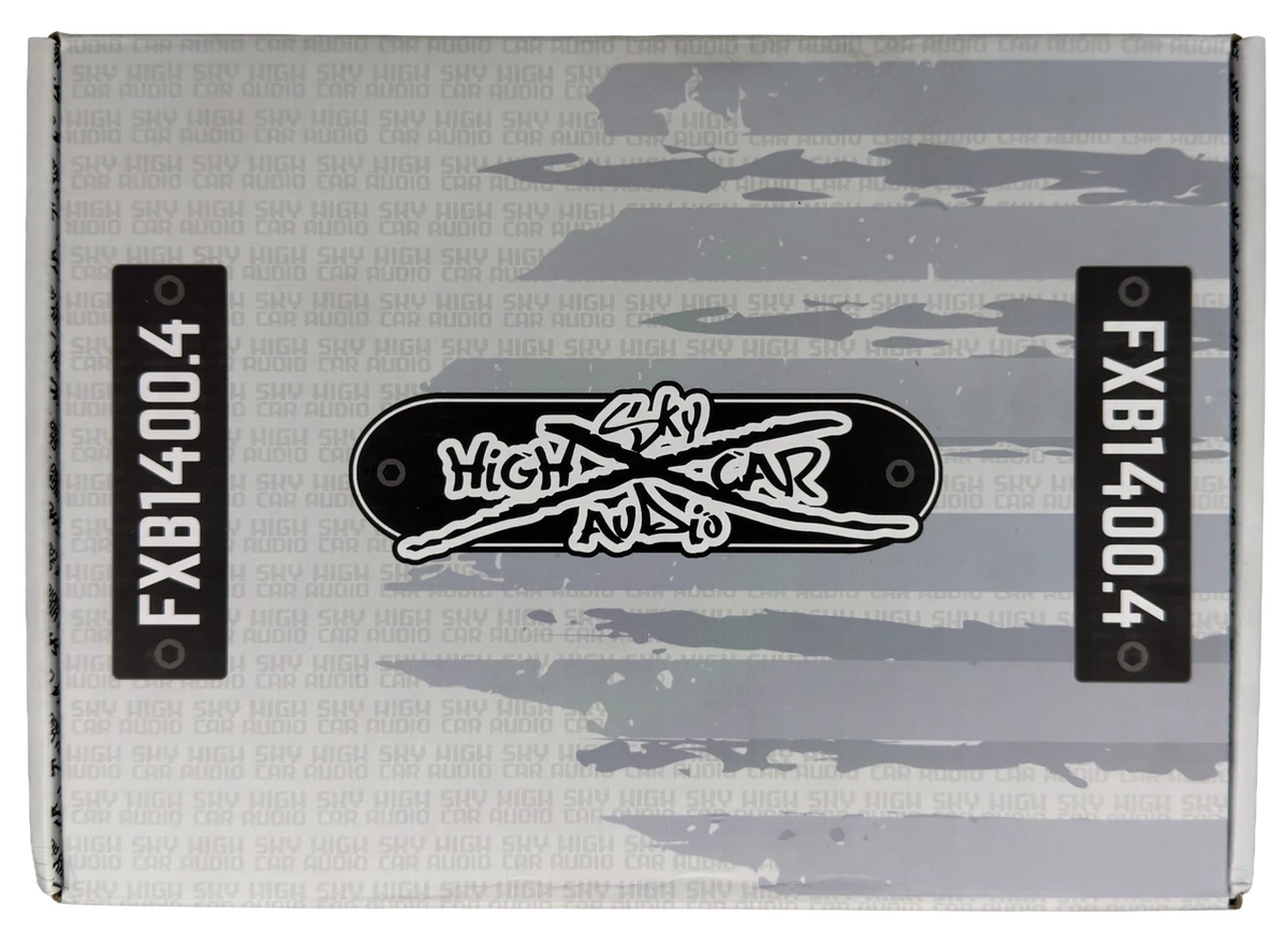 Sky High Car Audio - FXB 1400.4