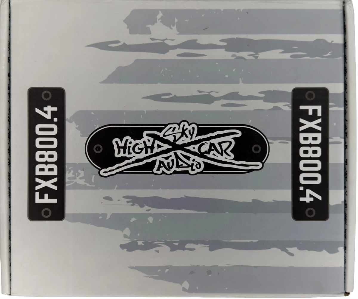 Sky High Car Audio - FXB 800.4
