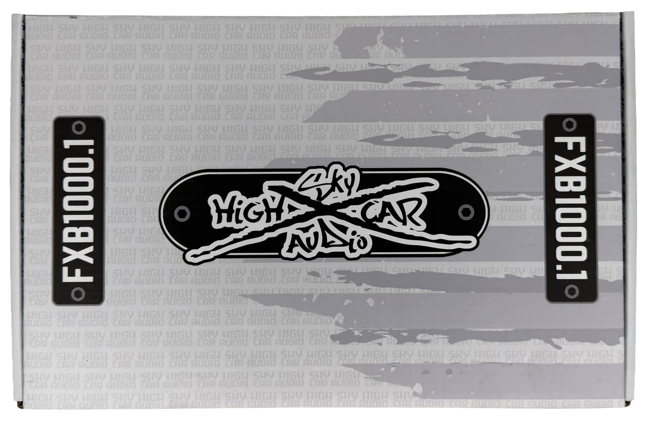 Sky High Car Audio - FXB 1000.1