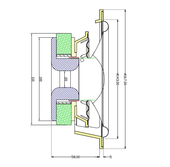 Stereo Integrity TM65 mkIV  - Midbass Set