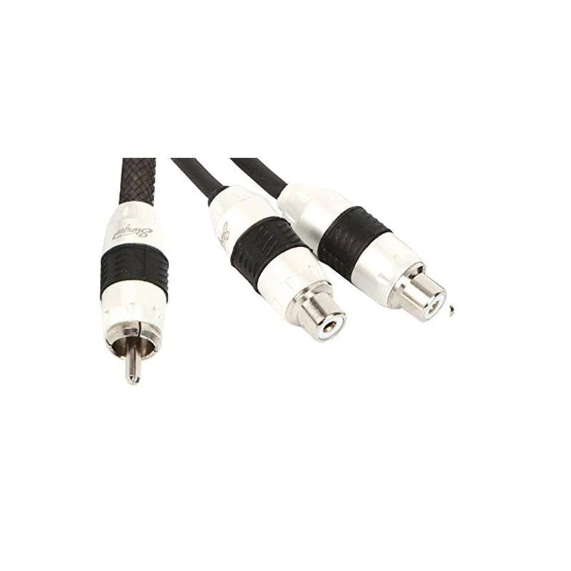 Stinger RCA Y-Adapter - 1x male > 2x female, 8000 Series